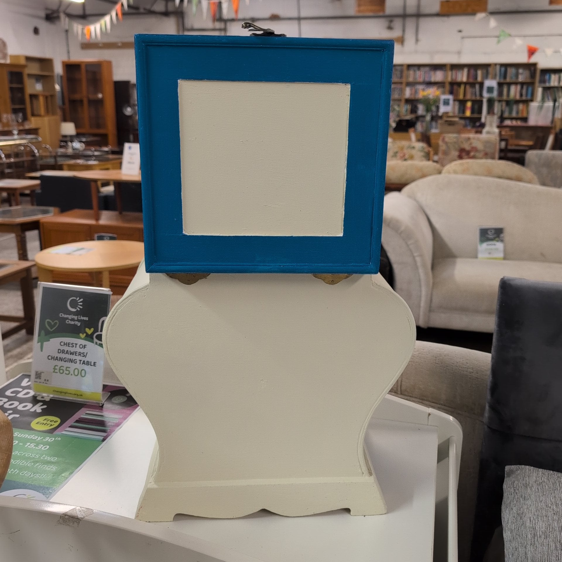 Upcycled Box by our Volunteer Gill